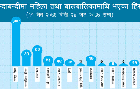 बन्दाबन्दीमा ६२४ महिला तथा बालिकामाथि हिंसा, अधिकांश घरभित्रै पीडित