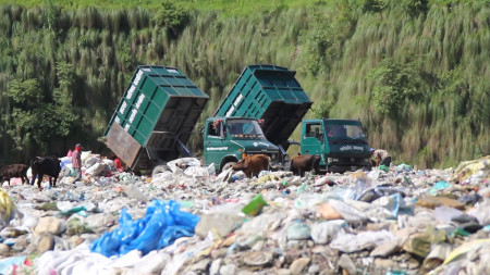 ‘डम्पिङ साइट’का कारण पोखरा अन्तर्राष्ट्रिय विमानस्थल जोखिममा