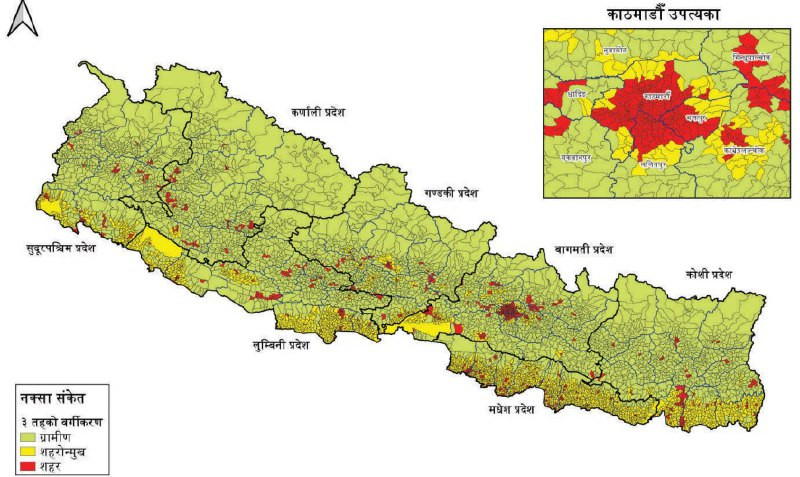 गाउँको जनसंख्या एकतिहाइमा ओर्लियो, शहरोन्मुख क्षेत्रमा धेरै