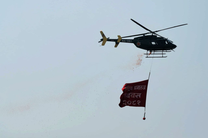 तस्वीरमा ७५औं प्रजातन्त्र दिवस